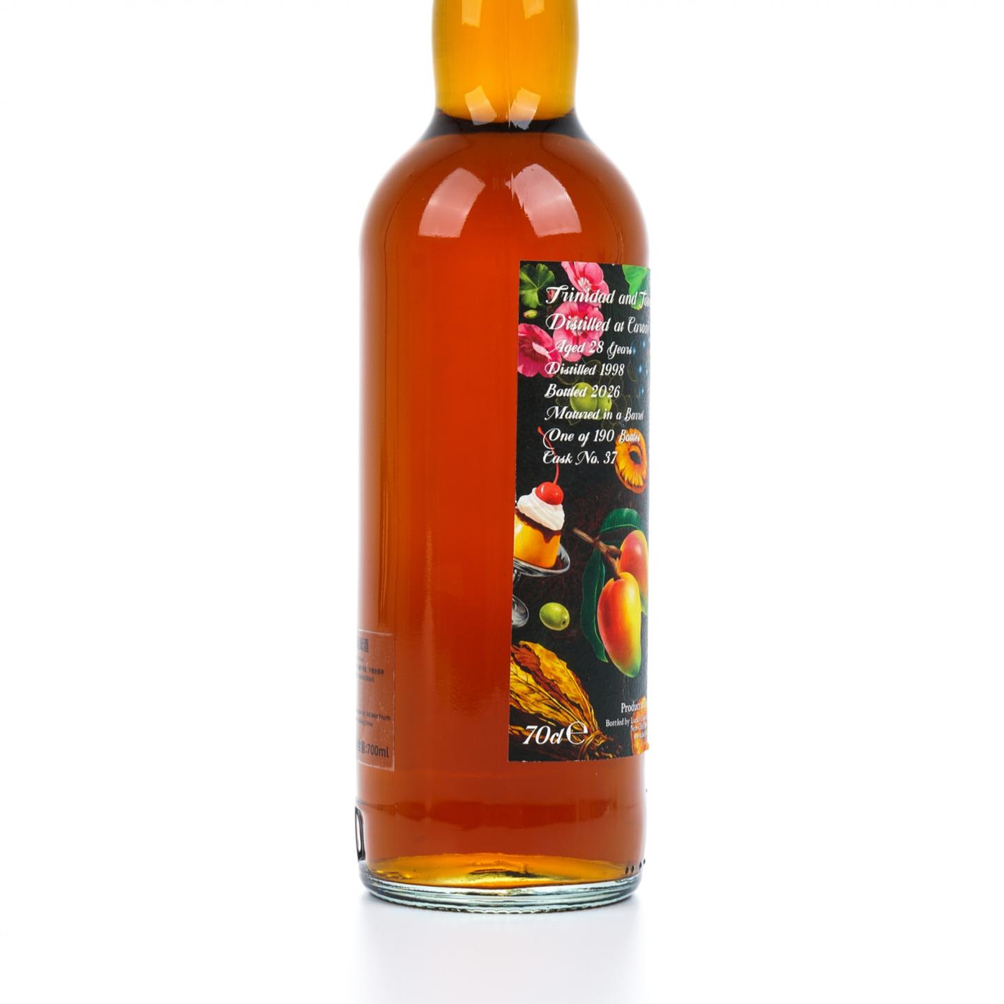 Caroni 28年 1998-2026 特立尼达 单桶朗姆
