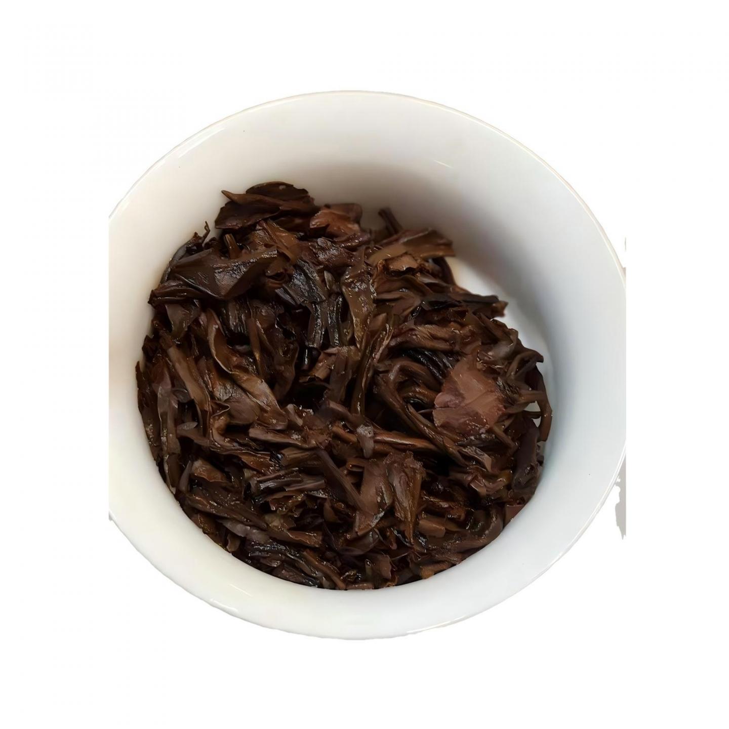 1990年代 甲级黄印老生茶 一饼 357g 干仓