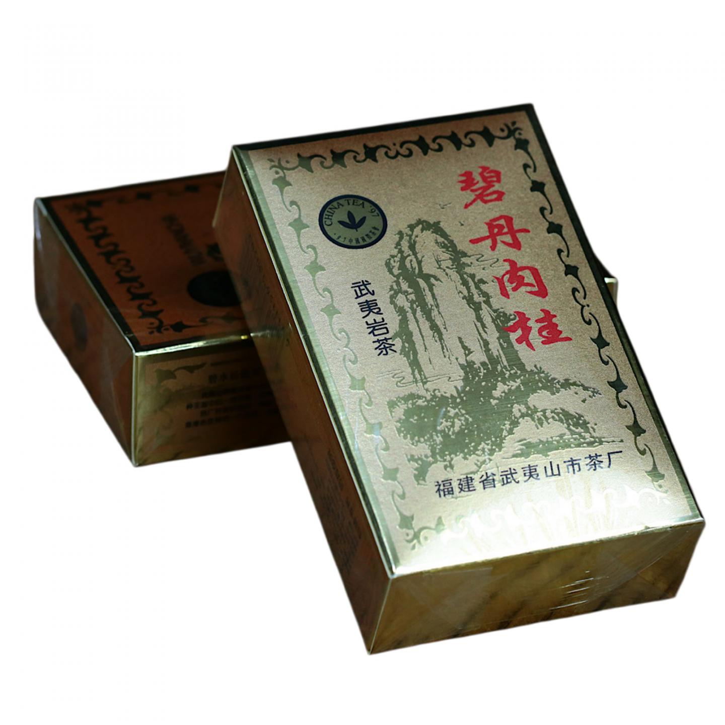 1998年 武夷山市茶叶总厂精制 核心产区碧丹肉桂 5盒*50克 干仓
