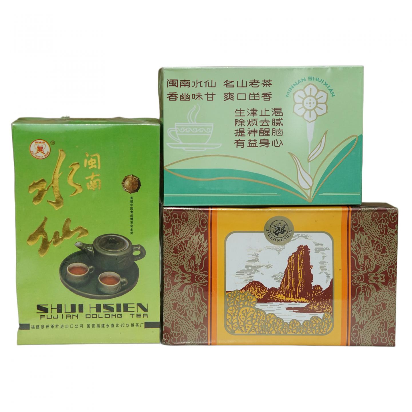 1990年代 乌龙茶水仙 三盒组 干仓