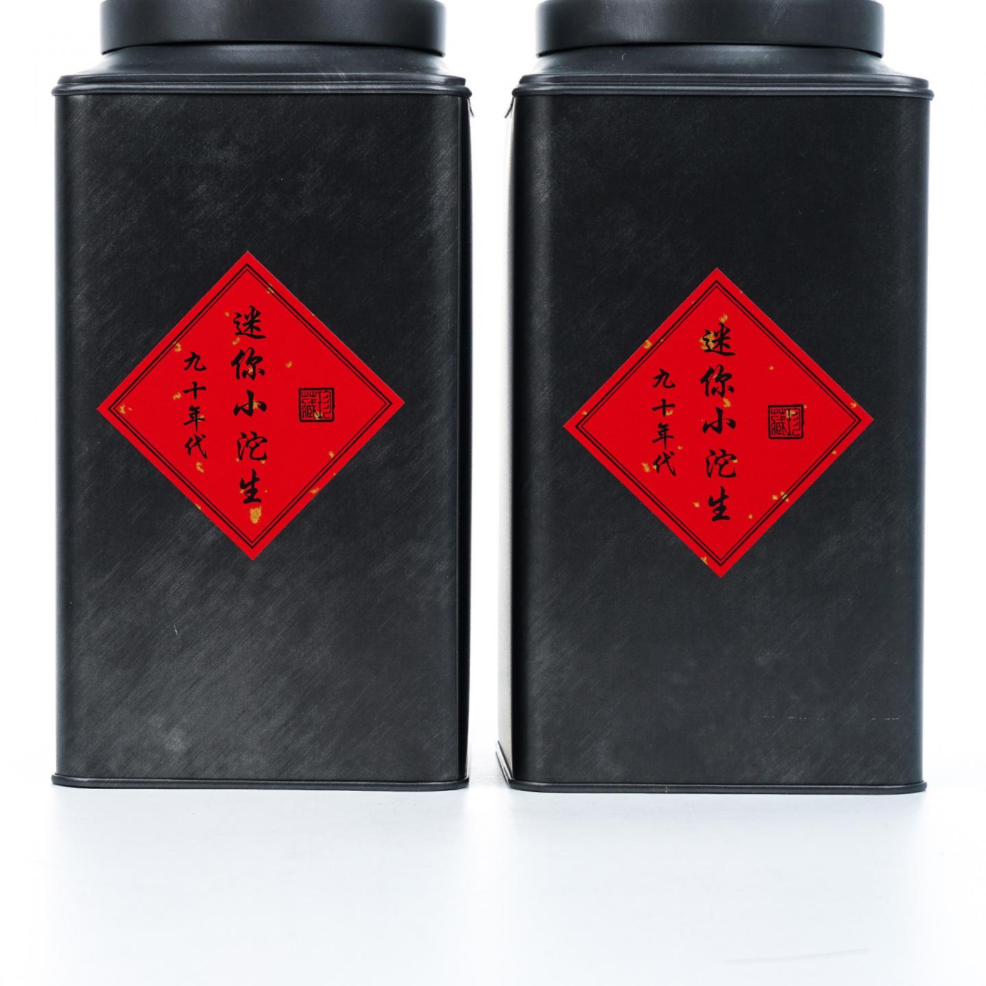1990年代 迷你沱(生) 约732g*2罐 干仓