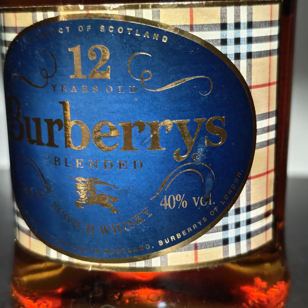 80年代 Burberry 12年雪莉桶威士忌