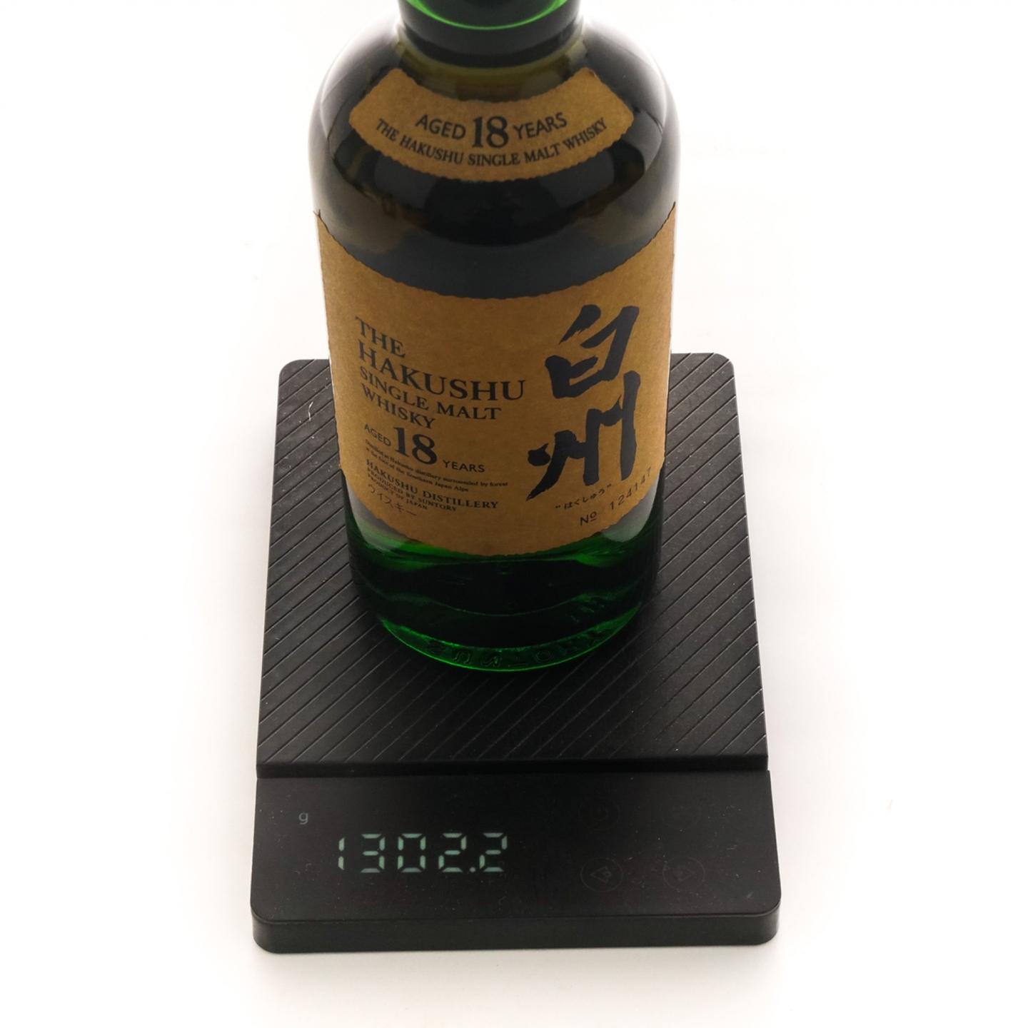 白州 18年 单一麦芽 瓶号124147