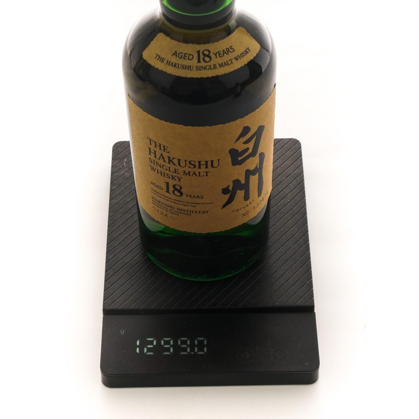 白州 18年 单一麦芽 瓶号130878