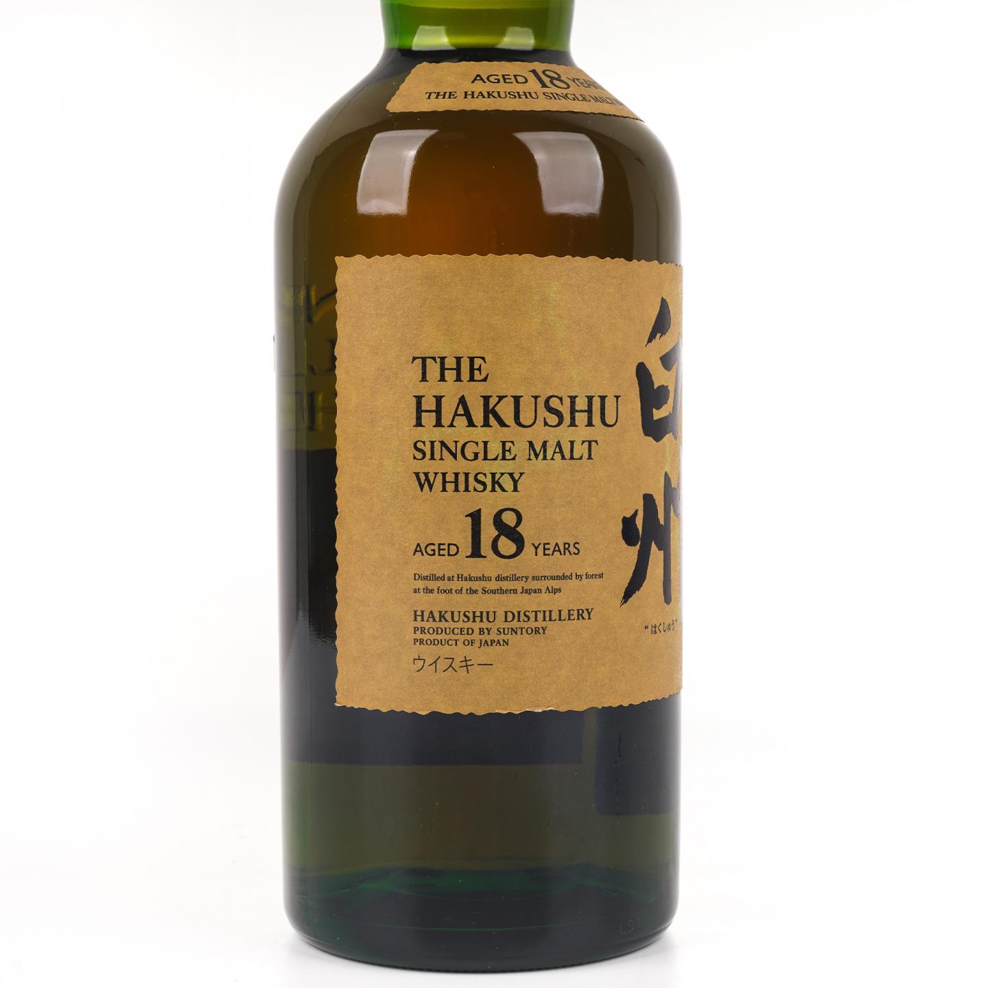 白州 18年 单一麦芽 700ml