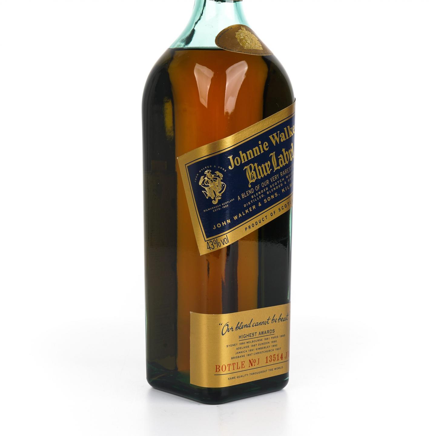 尊尼获加 蓝牌 老版 750ml