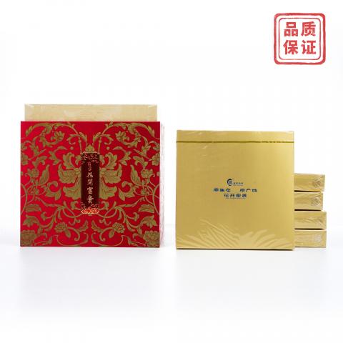 2016年 茗道堂 花开富贵（白茶） 尊享版 礼盒 350克/饼*5 干仓
