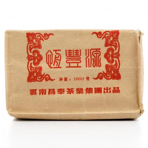 2006年 昌泰茶行 易昌号 普洱砖茶 约1000克 干仓