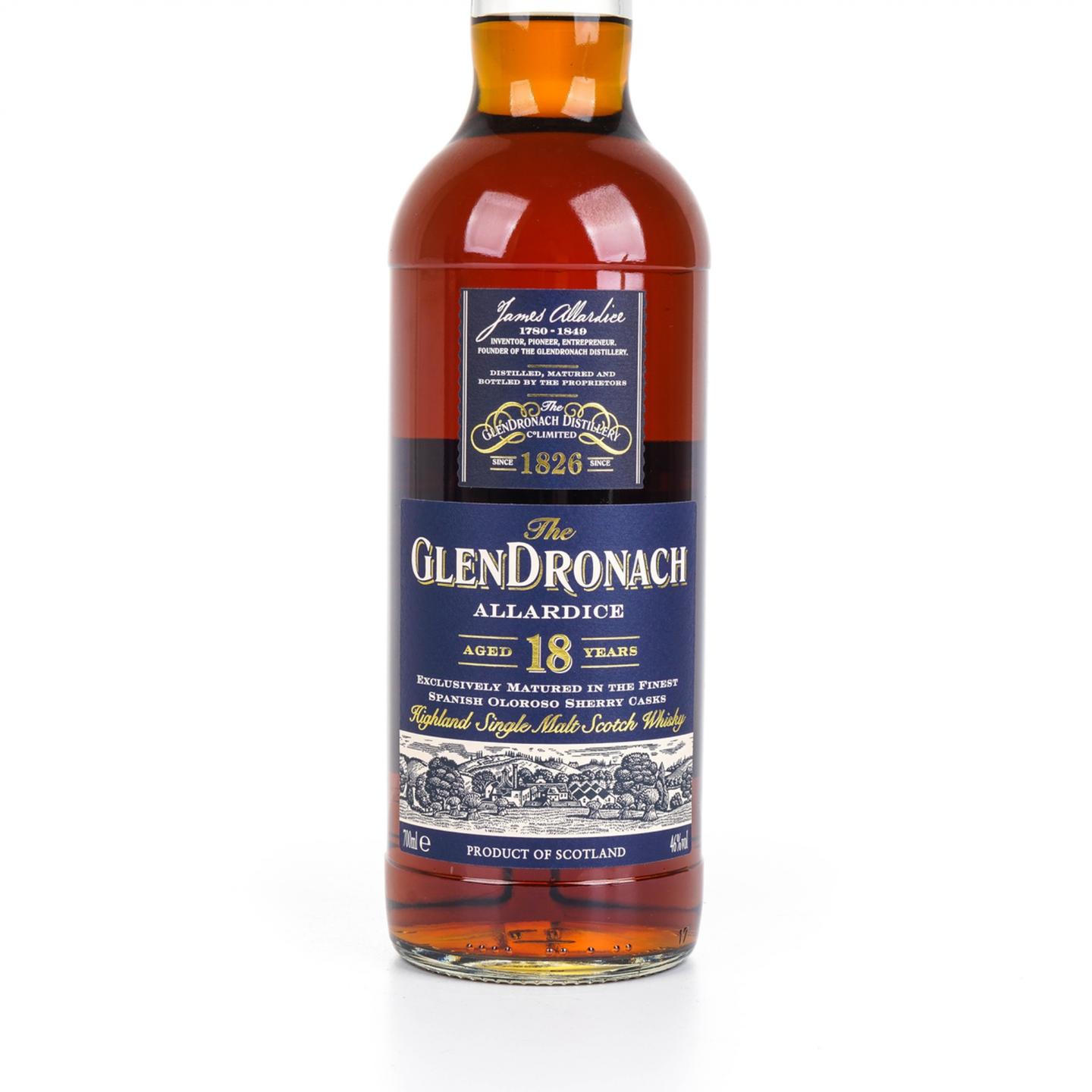 格兰多纳 18年 2018 Allardice 雪莉桶 行货 700ml