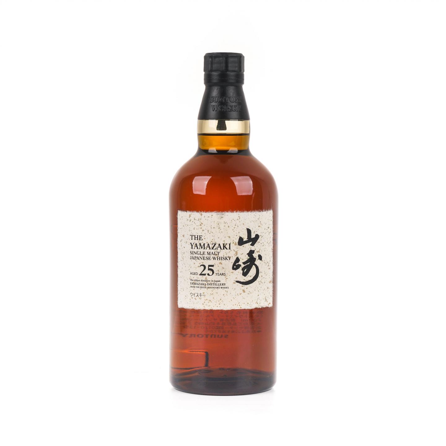 山崎 25年 新版 礼盒
