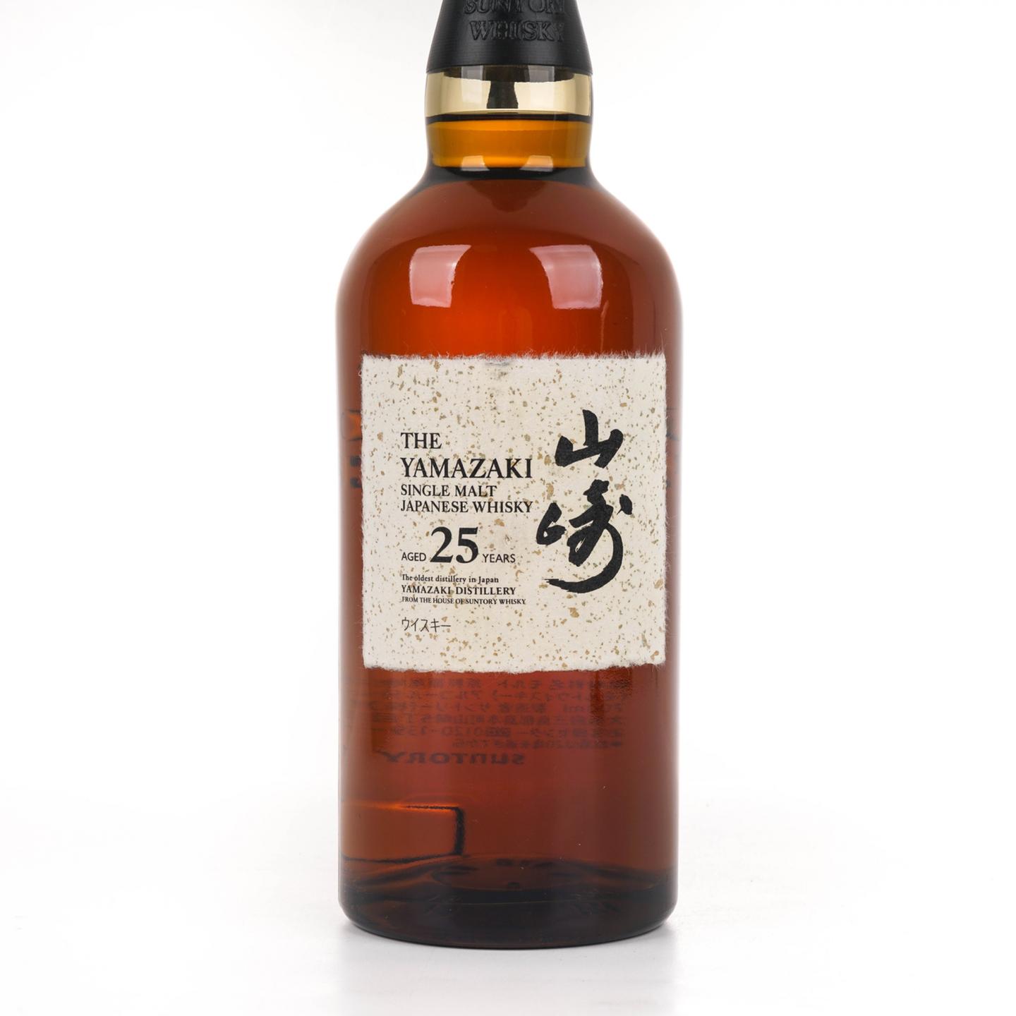 山崎 25年 新版 礼盒