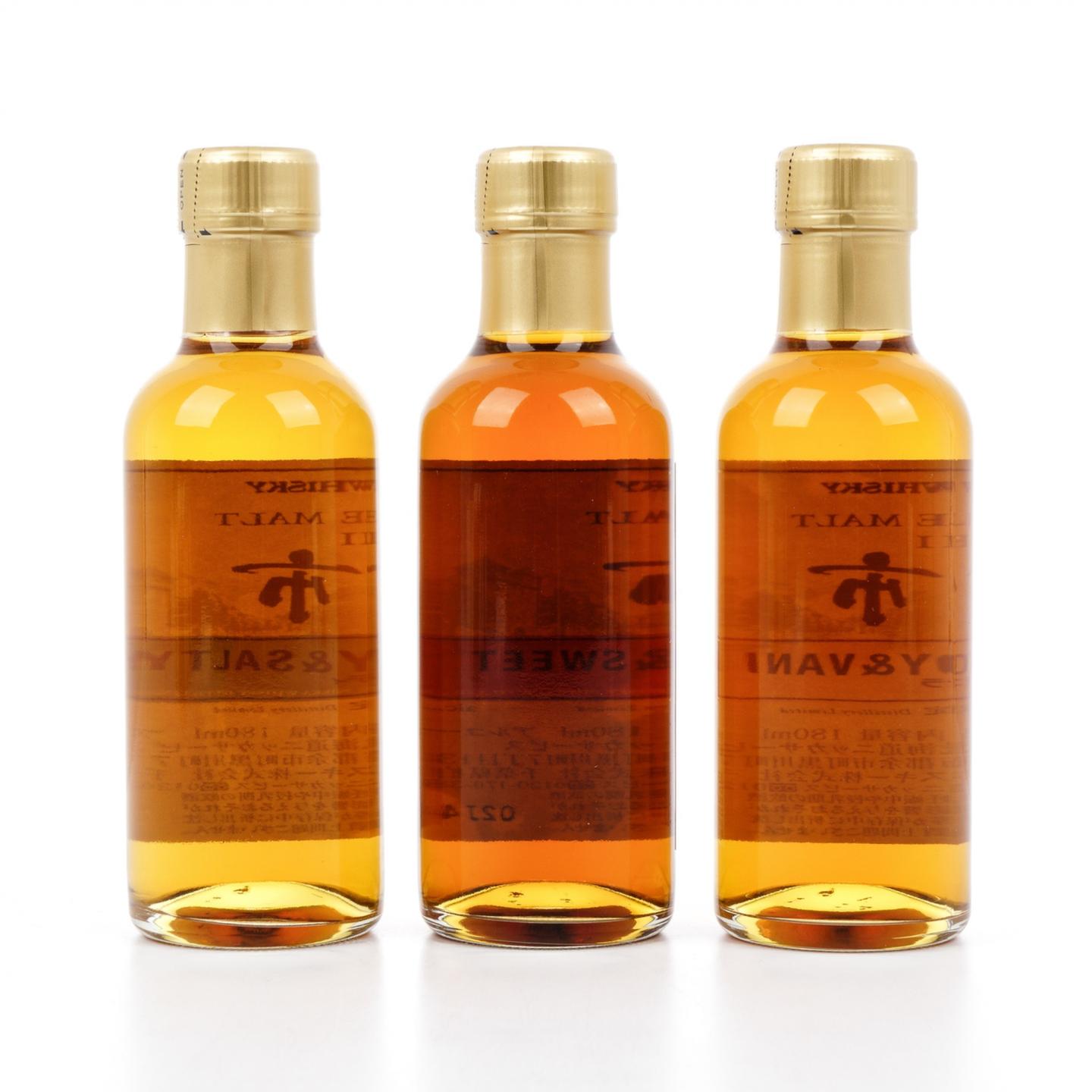 【中样】余市 风味桶系列 180ml*3瓶组