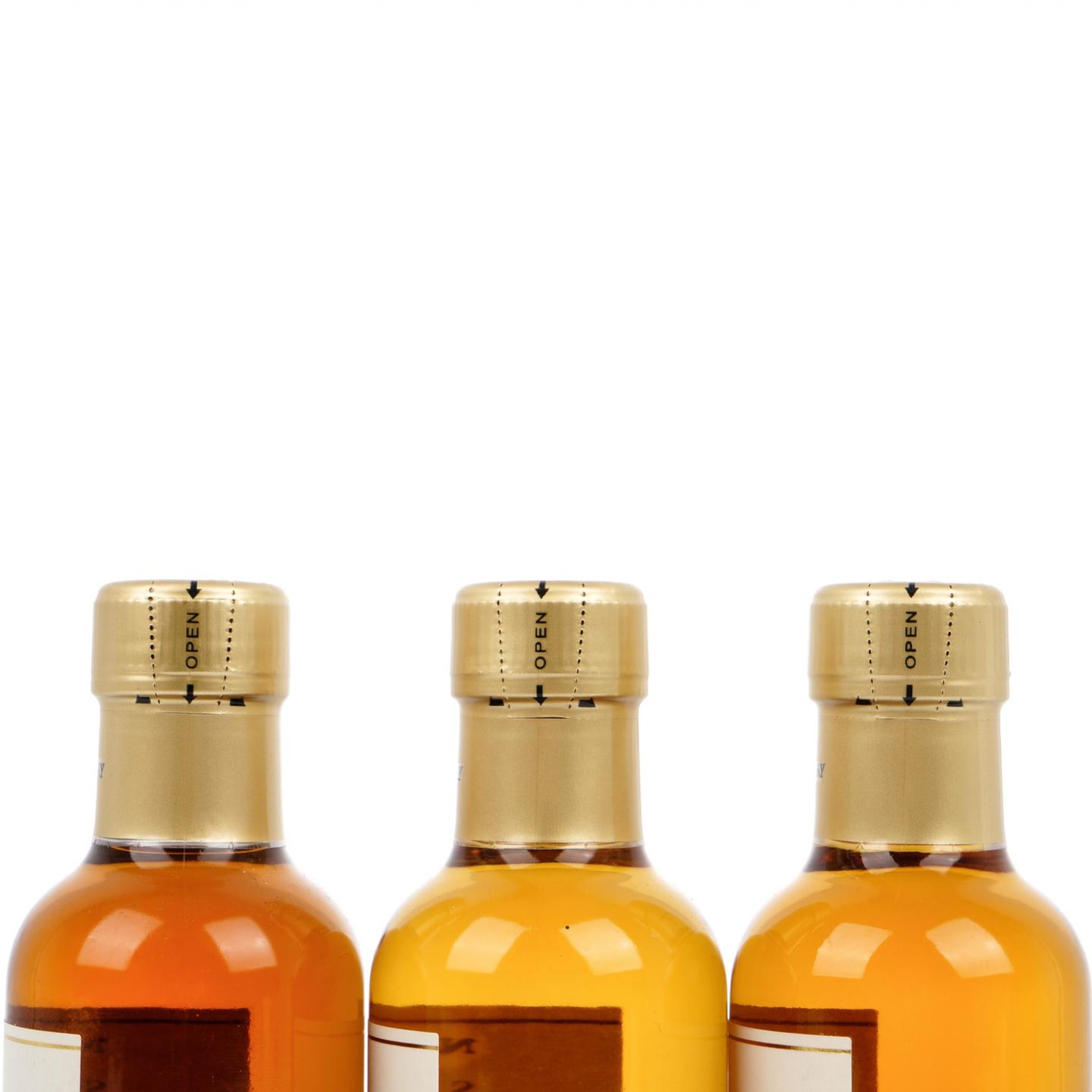【中样】余市蒸馏所限定 风味桶系列 180ml*3瓶组