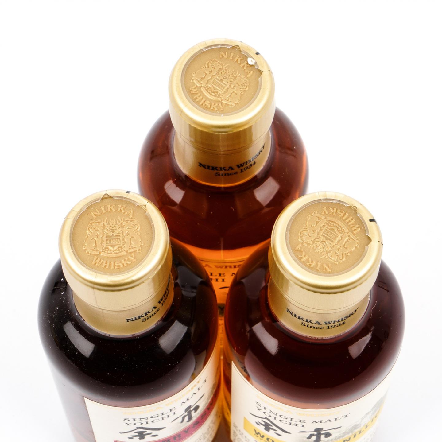 【中样】余市蒸馏所限定 风味桶系列 180ml*3瓶组