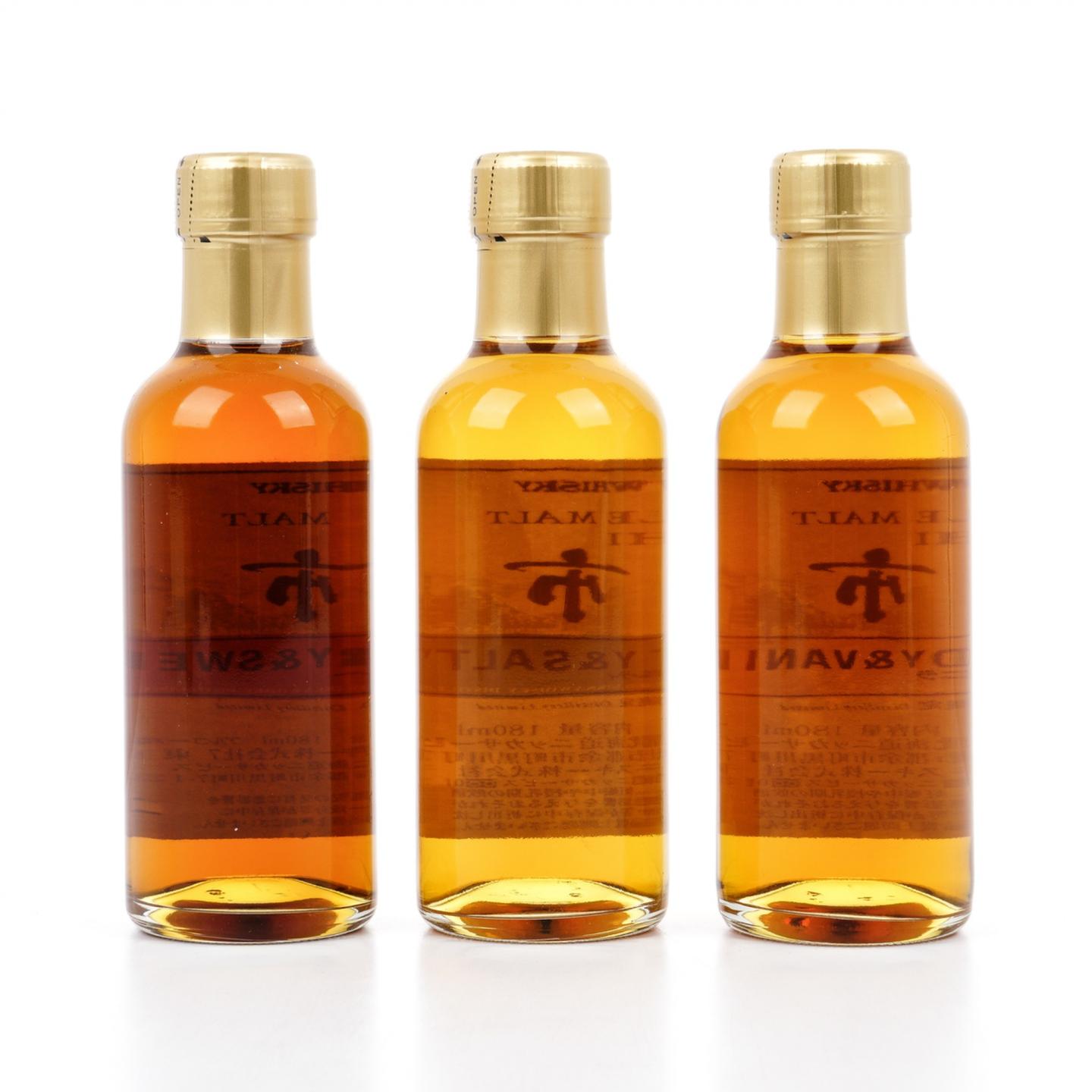 【中样】余市蒸馏所限定 风味桶系列 180ml*3瓶组