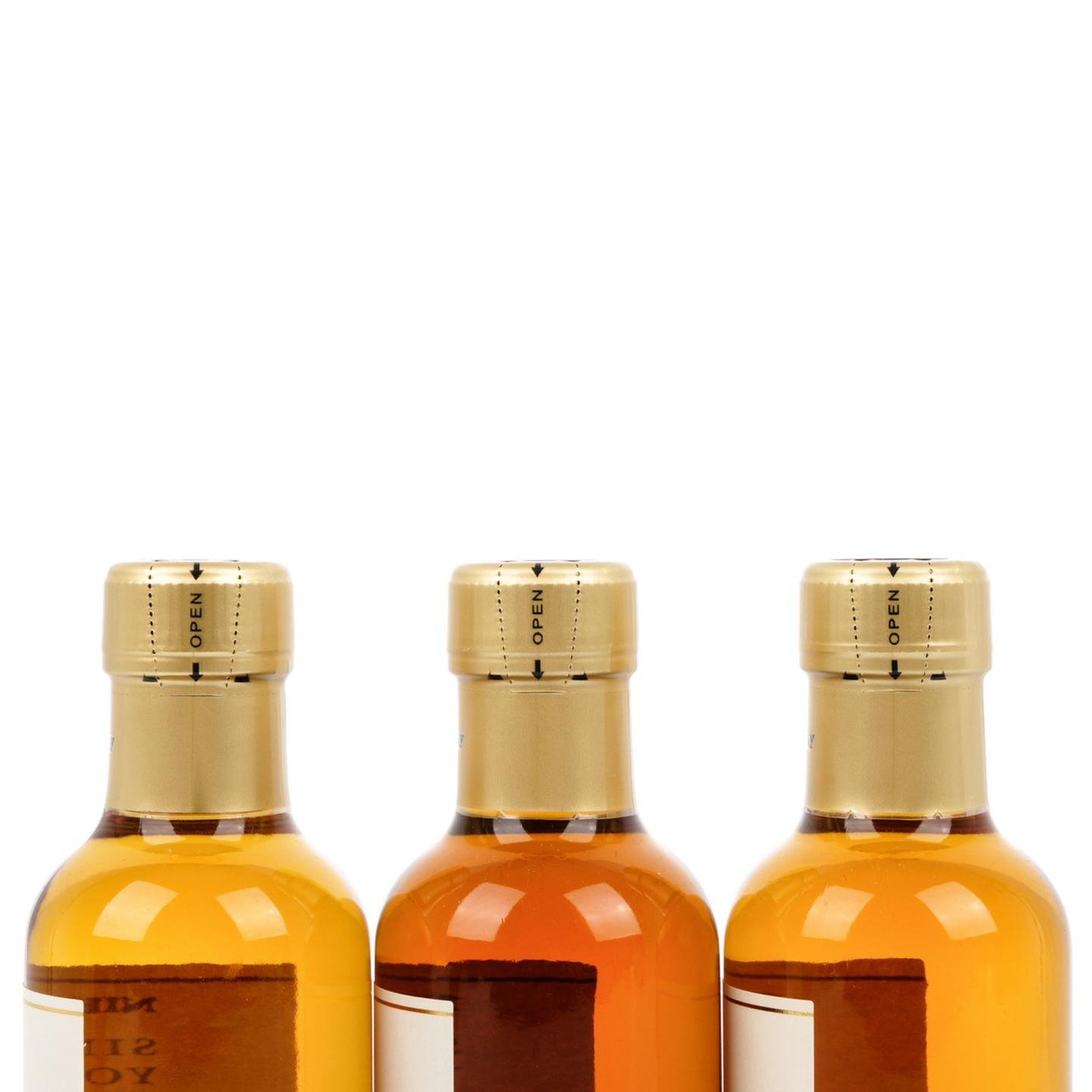 【中样】余市 风味桶系列 单一麦芽 180ml*3瓶组