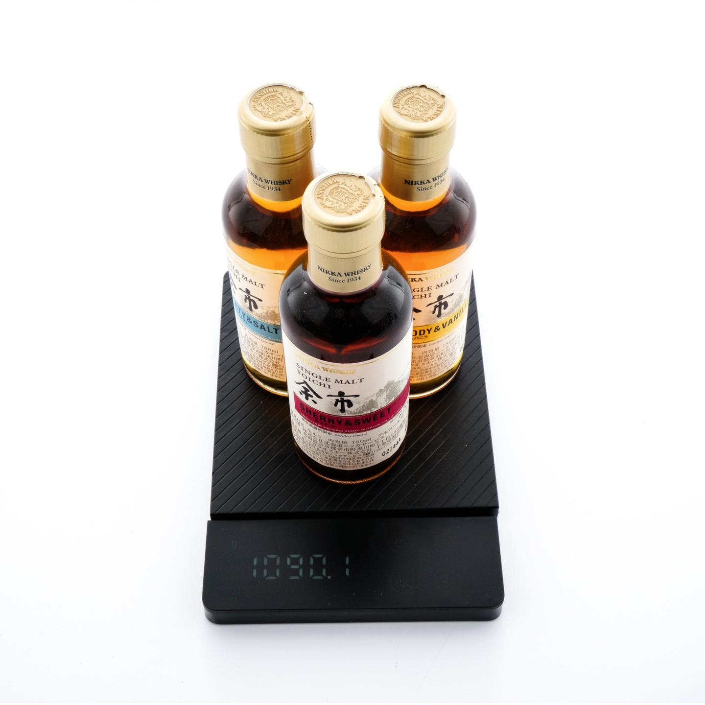【中样】余市 风味桶系列 单一麦芽 180ml*3瓶组