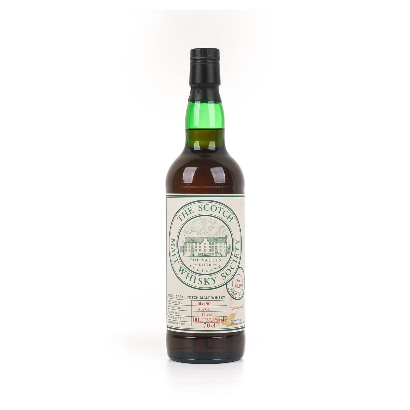 SMWS 30.49 格兰路思 14年 1990-2004 单桶