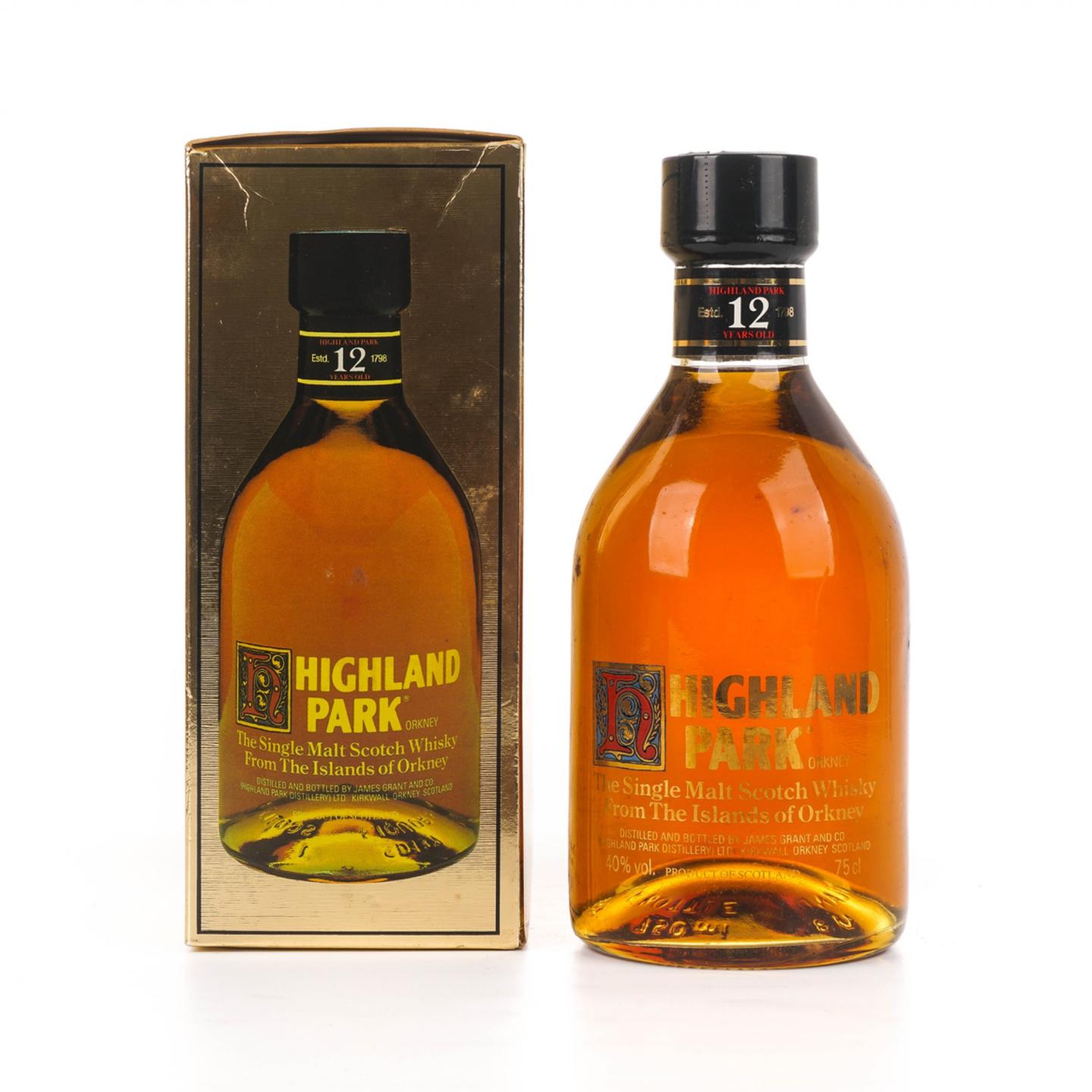 高原骑士 12年 老版 奥克尼 750ML