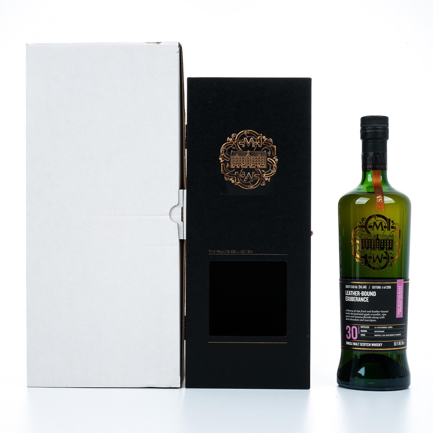 SMWS 24.141 麦卡伦 30年 1989 单桶 皮革书卷之盎然