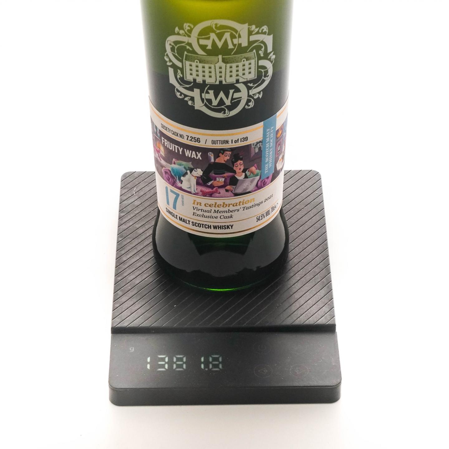 SMWS 7.256 朗摩 17年 2021 Fruity wax