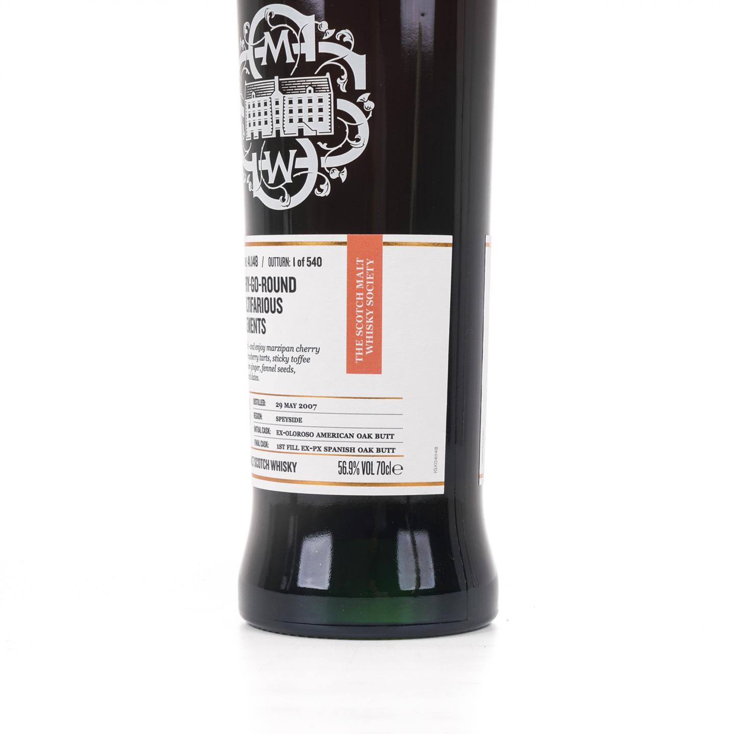 SMWS 41.148 大云 14年 2007 雪莉桶