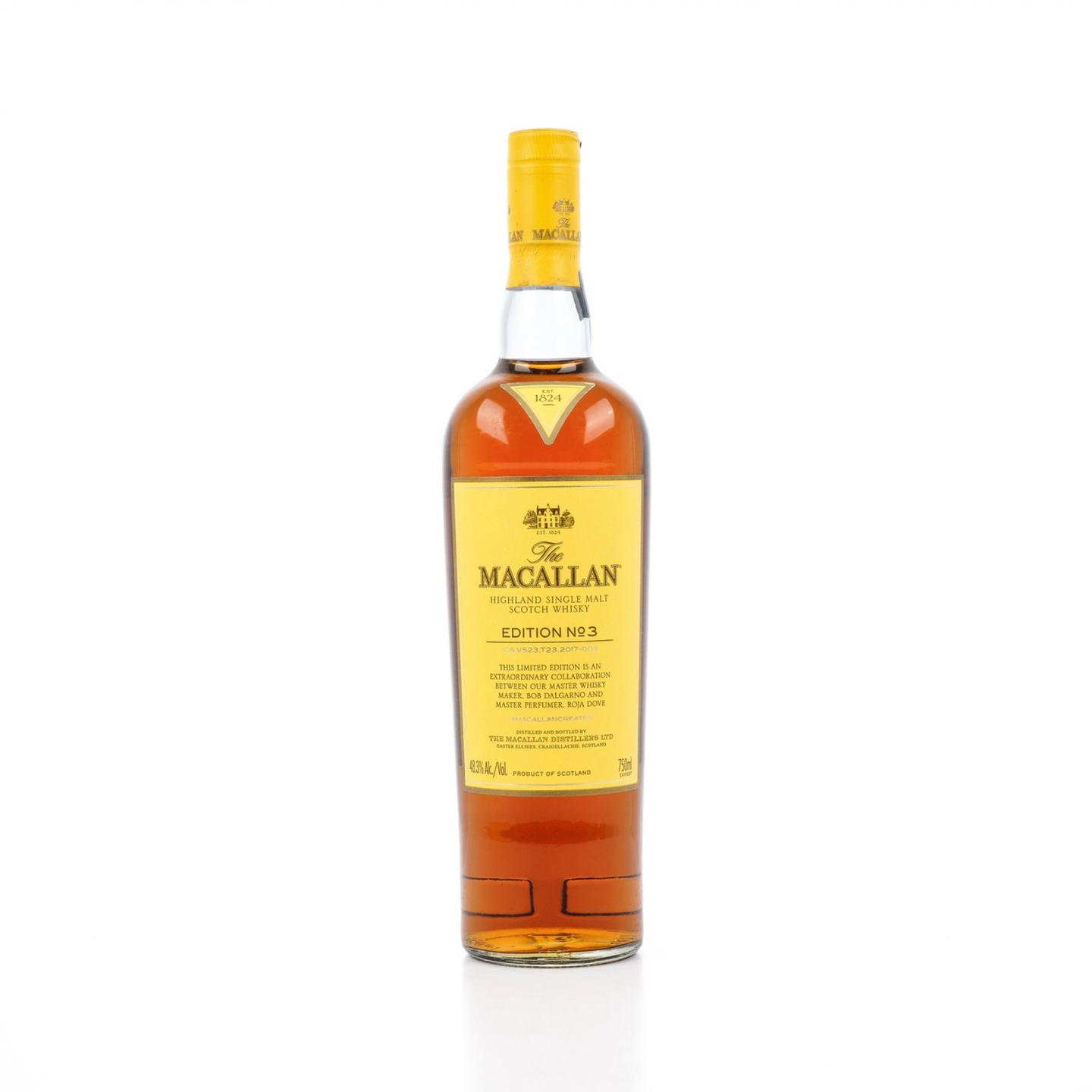 麦卡伦 2017 Edition No.3 750ml