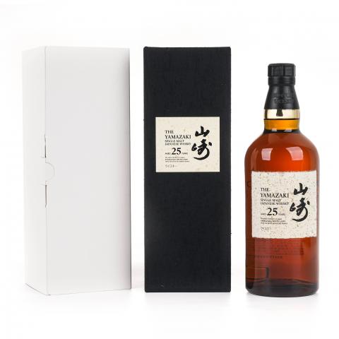 山崎 25年 新版 礼盒