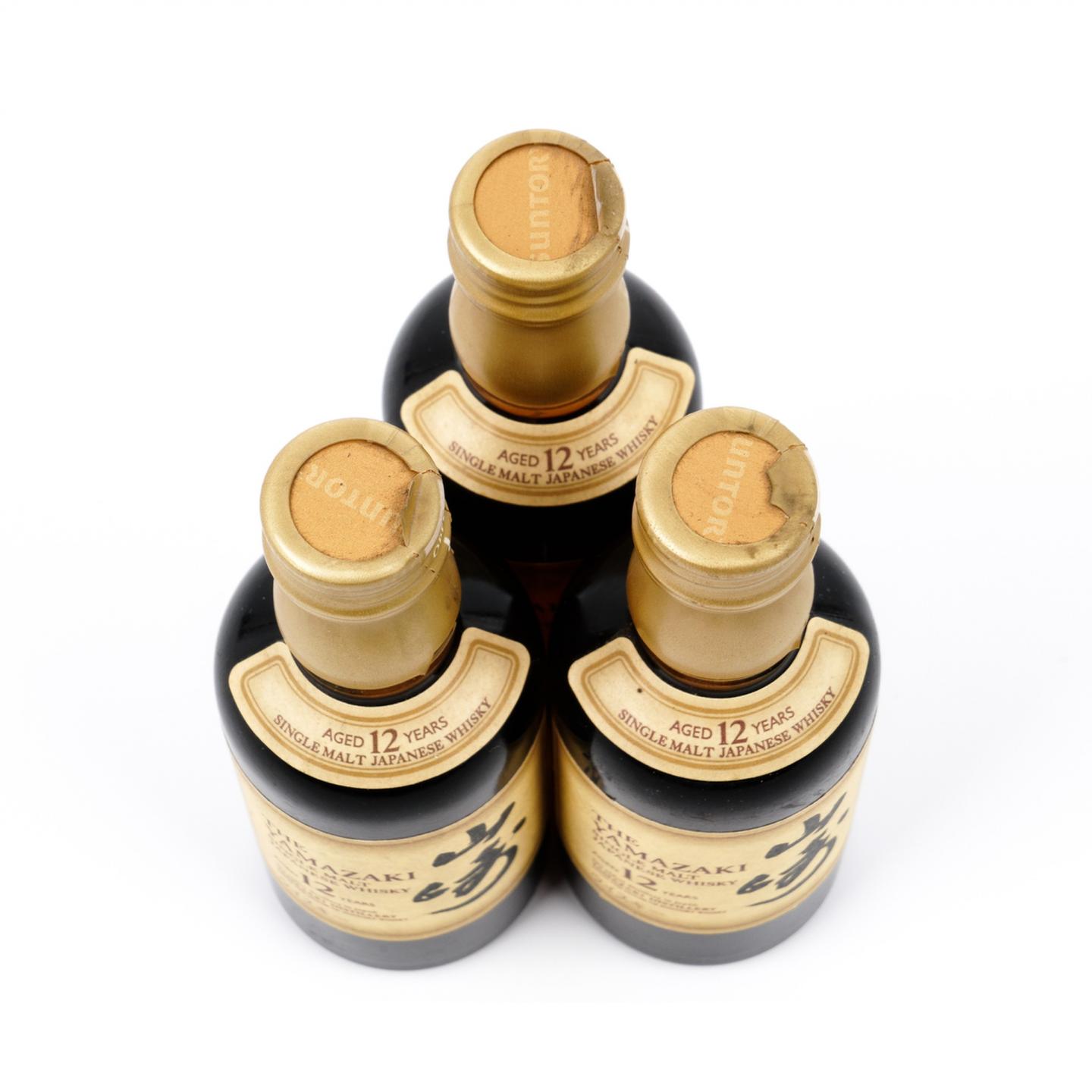 山崎 12年 50ml*3支