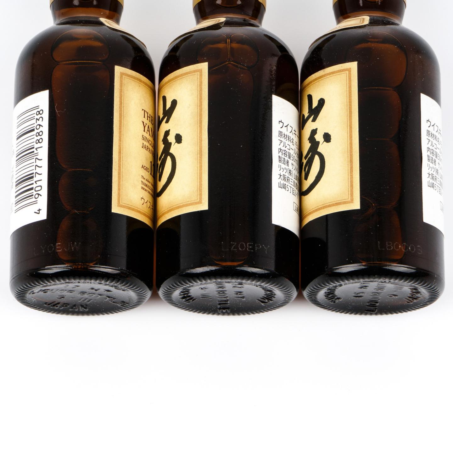 山崎 12年 50ml*3支