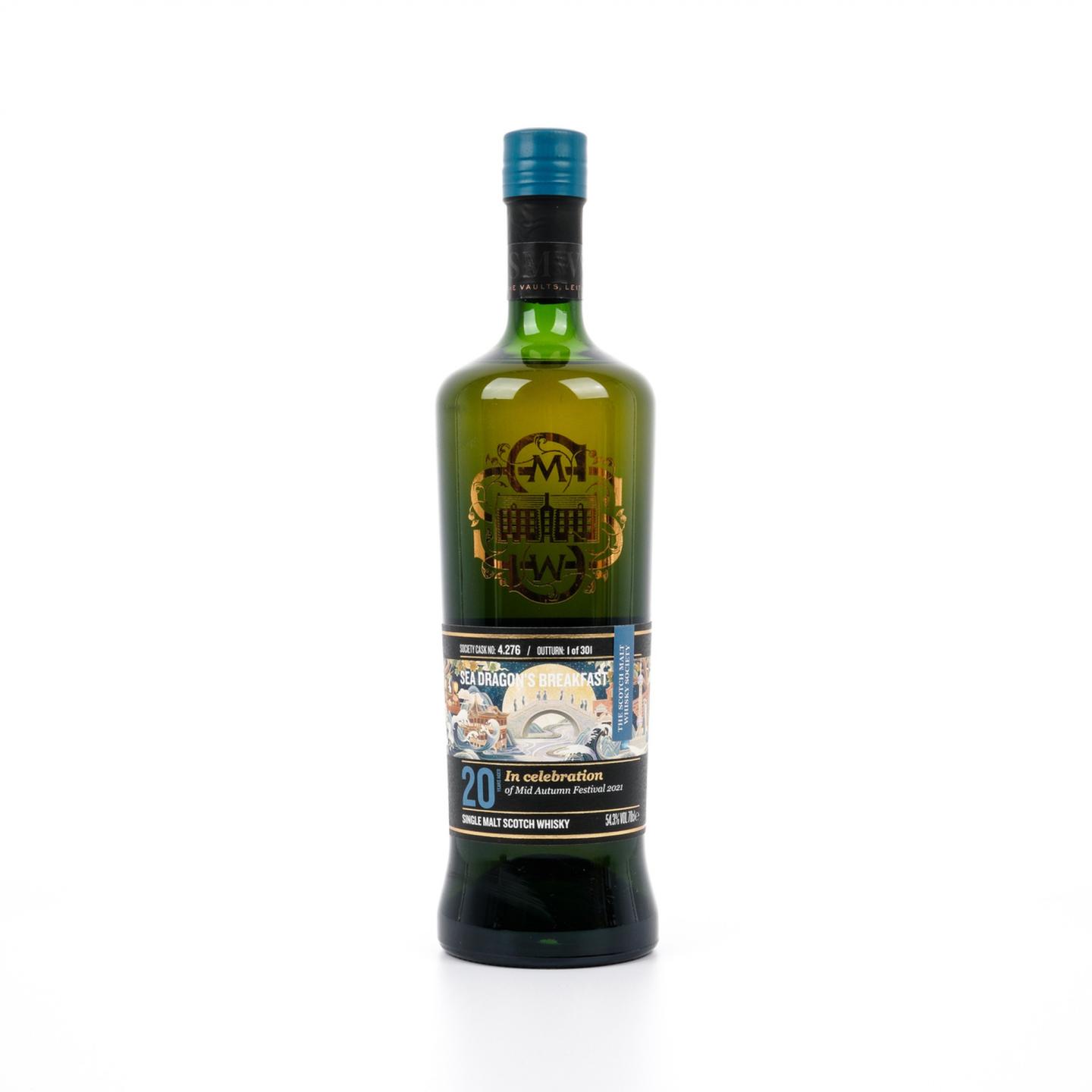 SMWS 4.276 高原骑士 20年 中秋限定款2021 行货