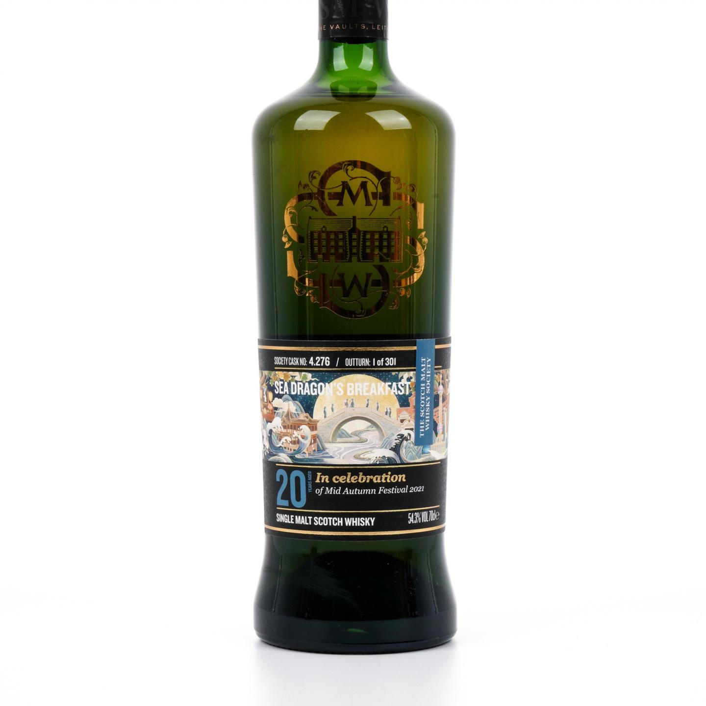 SMWS 4.276 高原骑士 20年 中秋限定款2021 行货