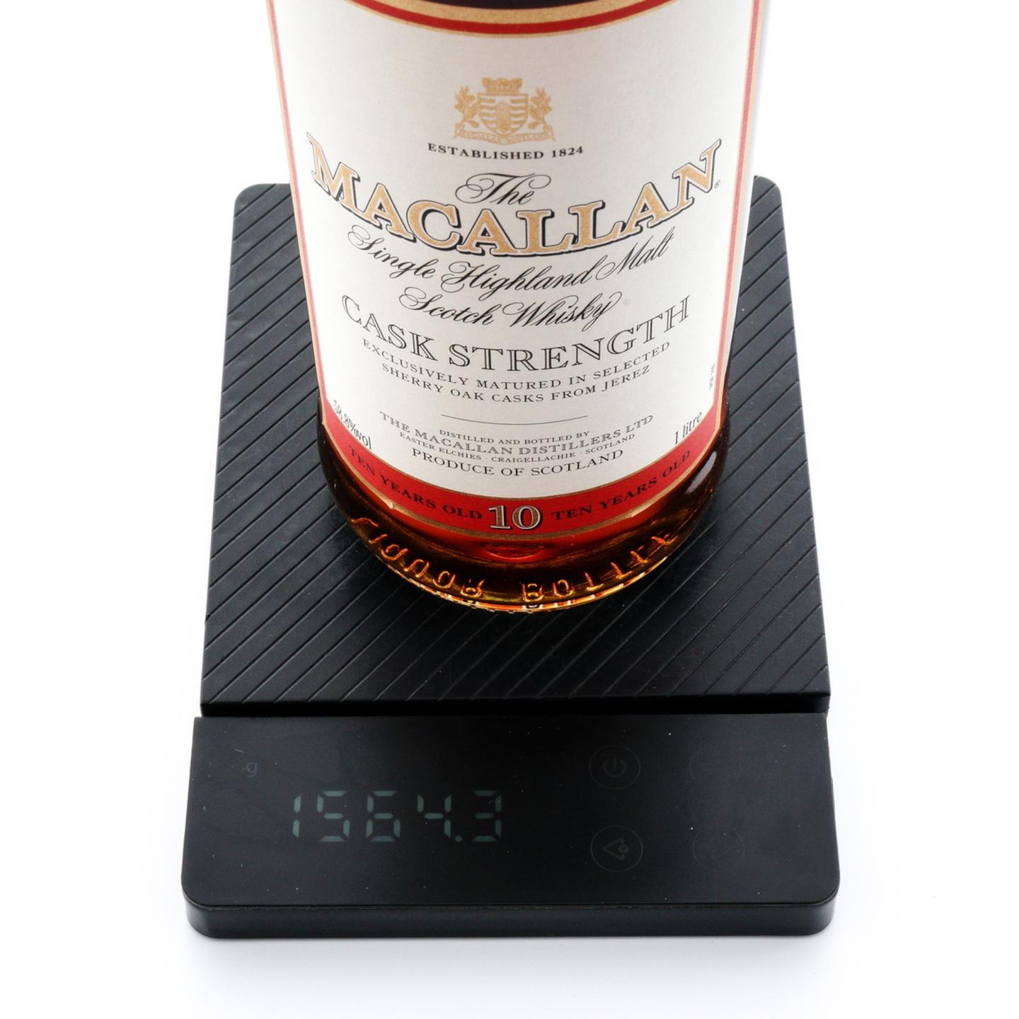 麦卡伦 10年 桶强 58.8%Vol. 1升装