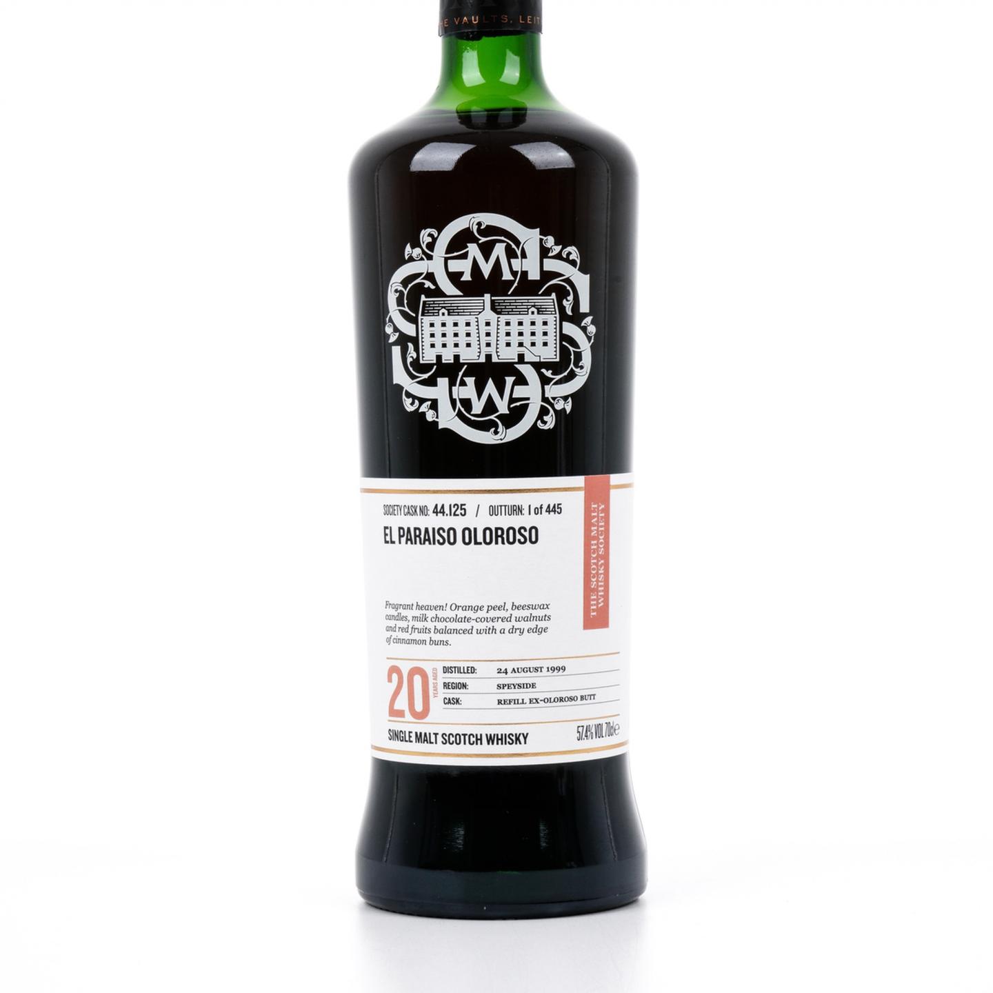 SMWS 44.125 克莱拉奇 20年 1999 雪莉桶