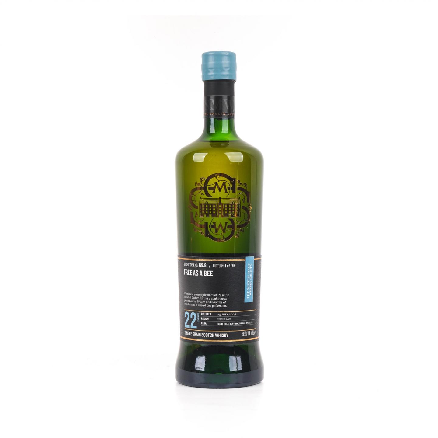 SMWS G9.8 罗曼湖 22年 2000 单桶谷物