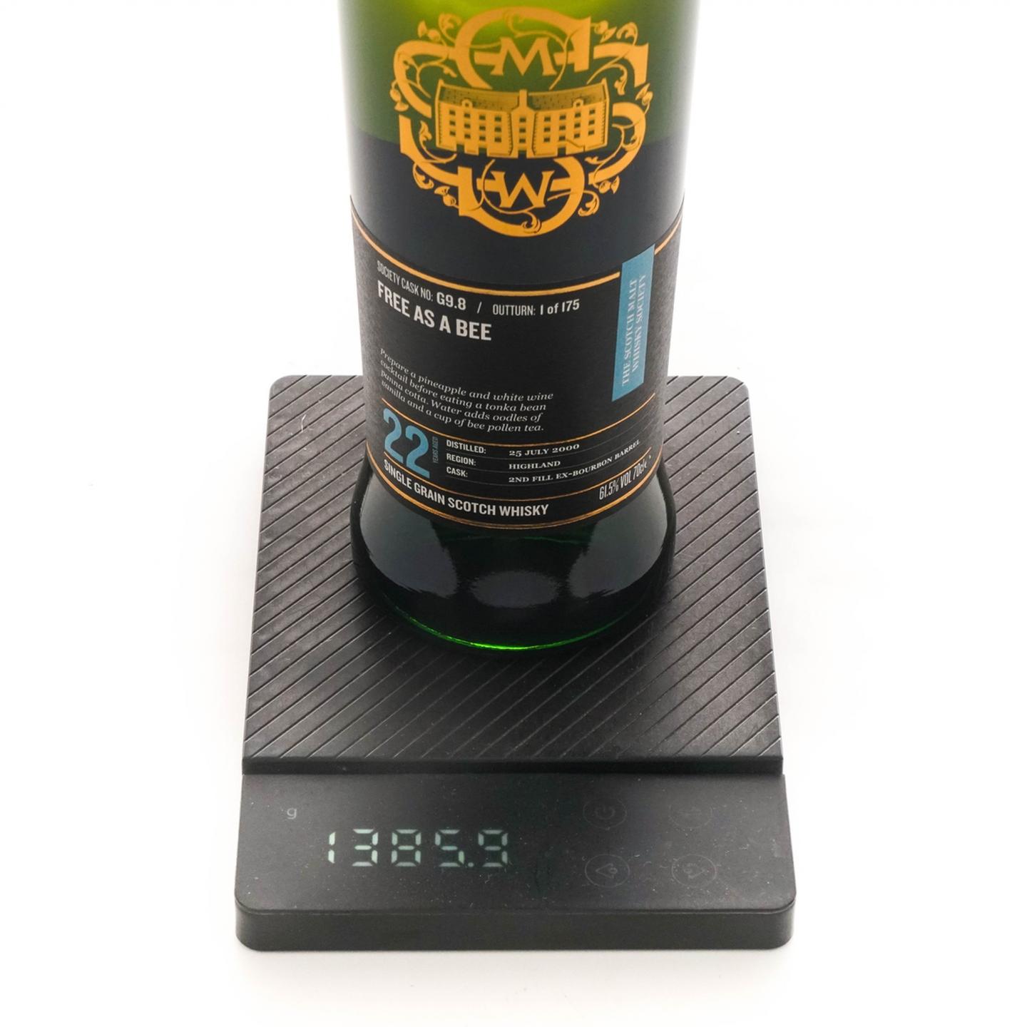 SMWS G9.8 罗曼湖 22年 2000 单桶谷物