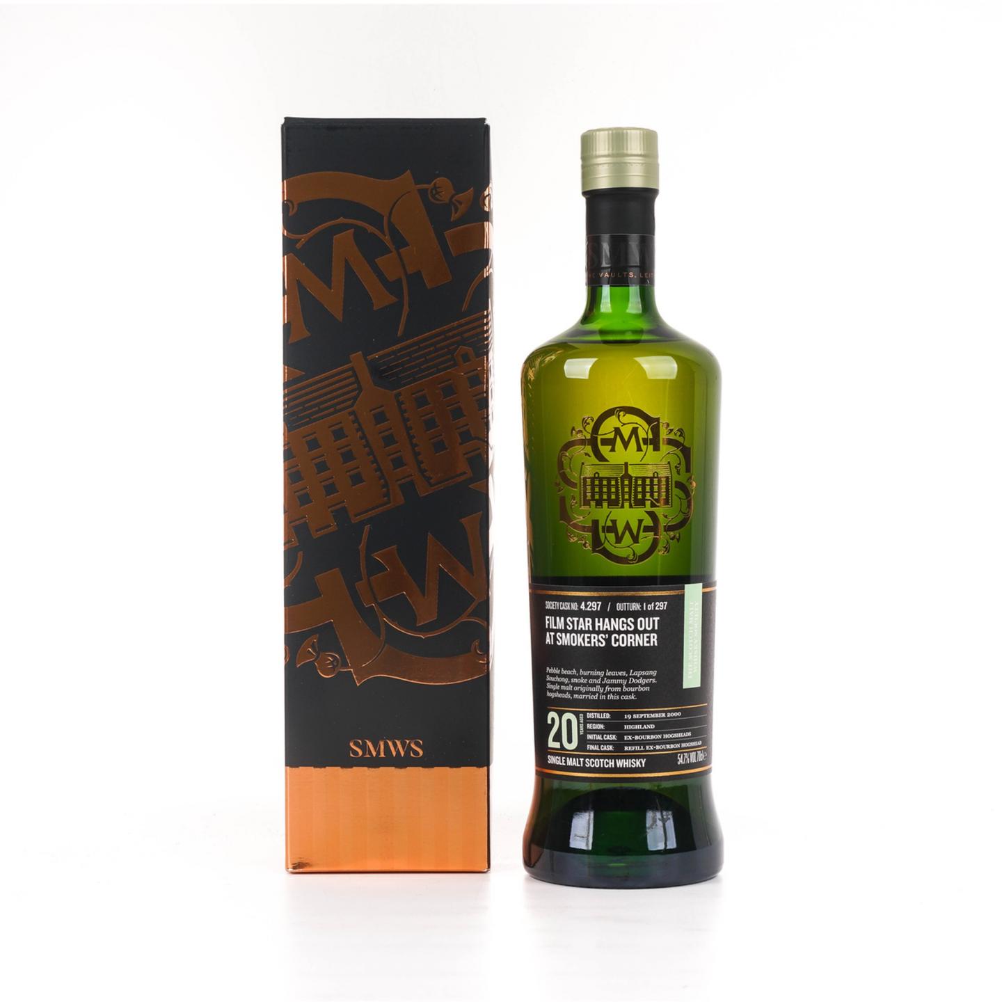 SMWS 4.297 高原骑士 20年 2000