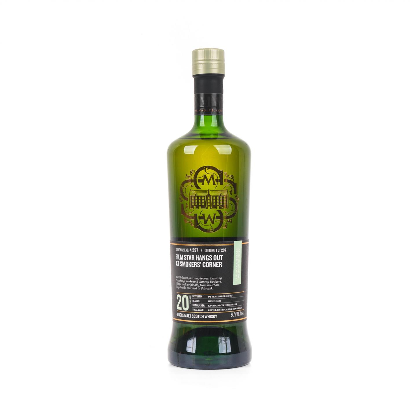SMWS 4.297 高原骑士 20年 2000