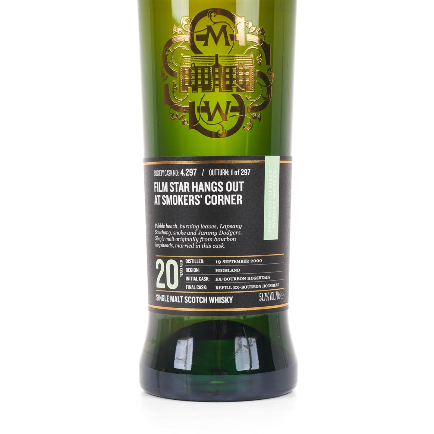 SMWS 4.297 高原骑士 20年 2000