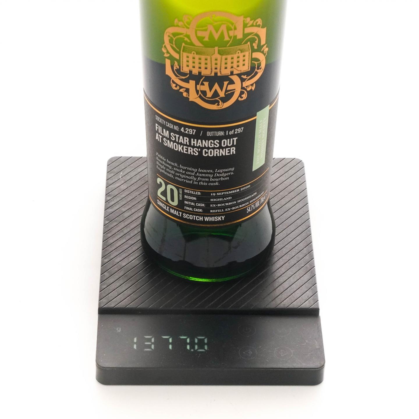 SMWS 4.297 高原骑士 20年 2000