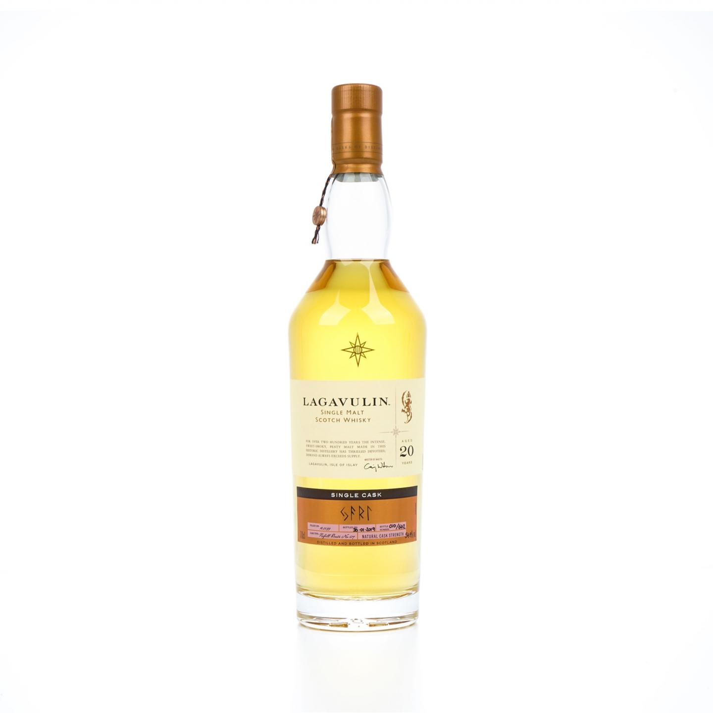 乐加维林 20年 1999-2019 Single Cask COD