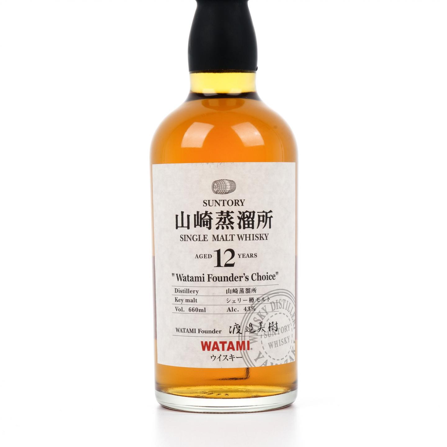 山崎 12年 渡边美树 Watami Founder’s Choice 660ML