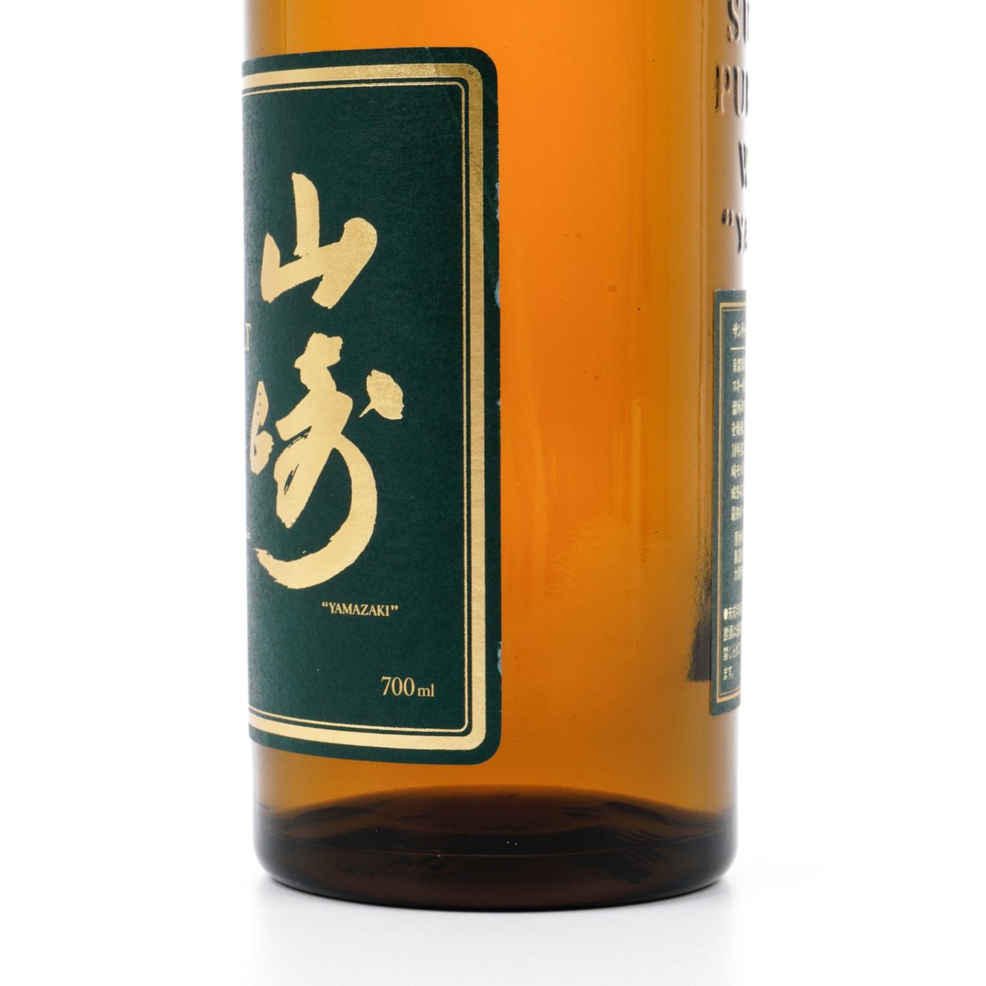 山崎 10年 金花标 Pure Malt 绿标 700ml