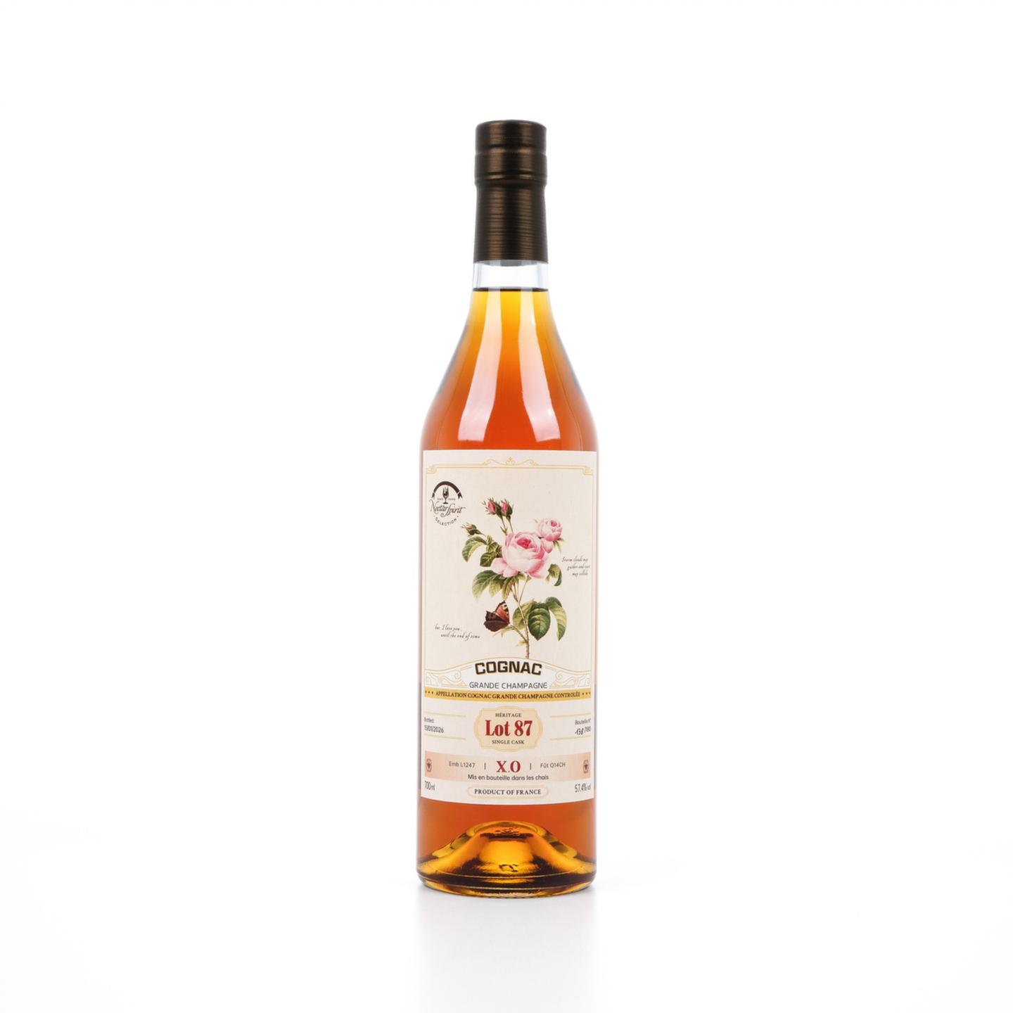 玫瑰之约 2026 Lot 87 大香槟区 单桶 干邑XO Nectar Spirit