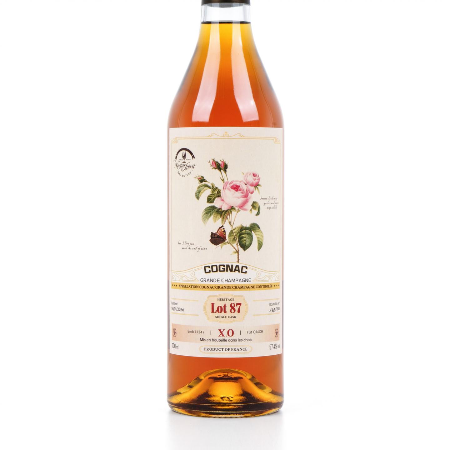 玫瑰之约 2026 Lot 87 大香槟区 单桶 干邑XO Nectar Spirit