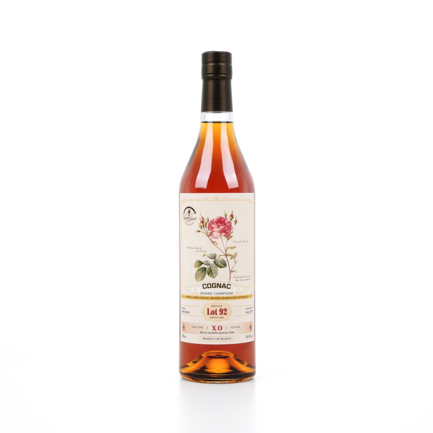 玫瑰之约 2026 Lot 92 大香槟区 单桶 干邑XO Nectar Spirit