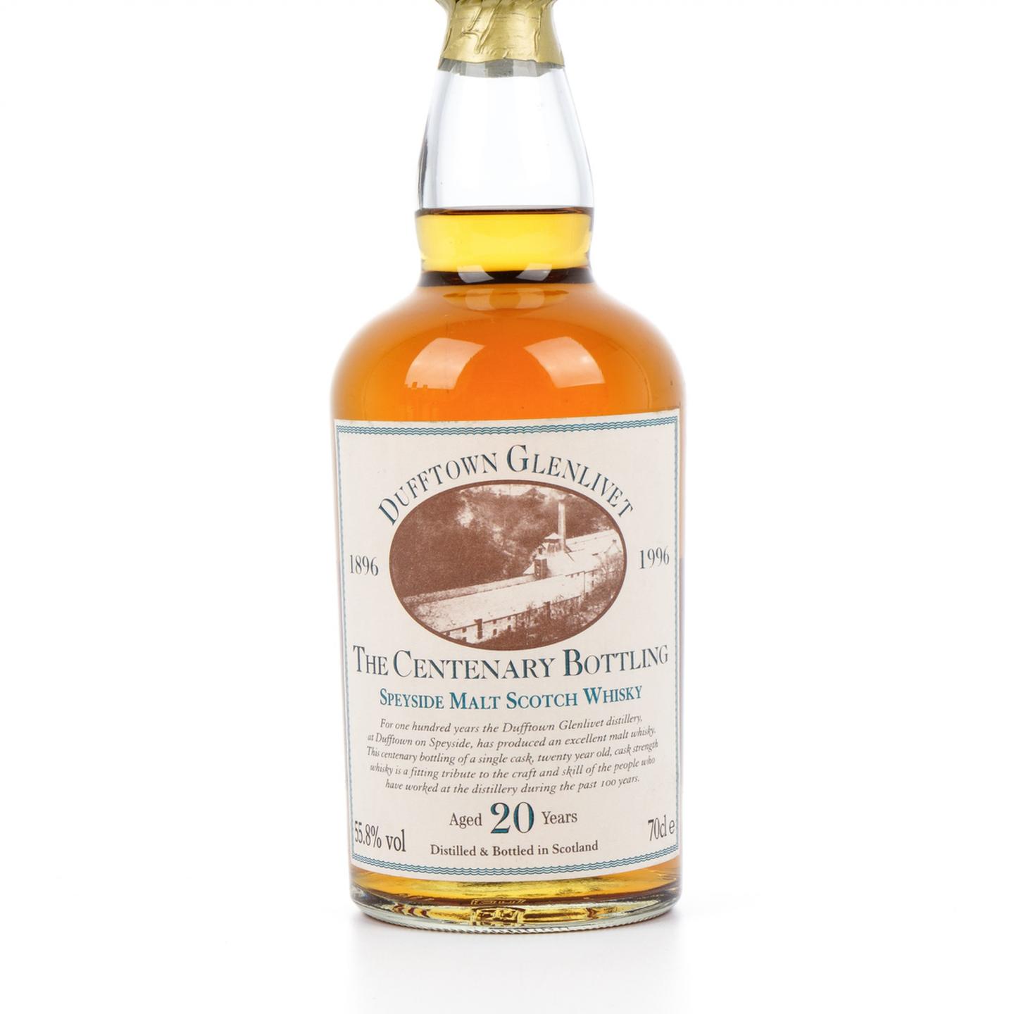 达夫镇 20年 1996 The Centenary Bottling 酒厂100周年纪念版