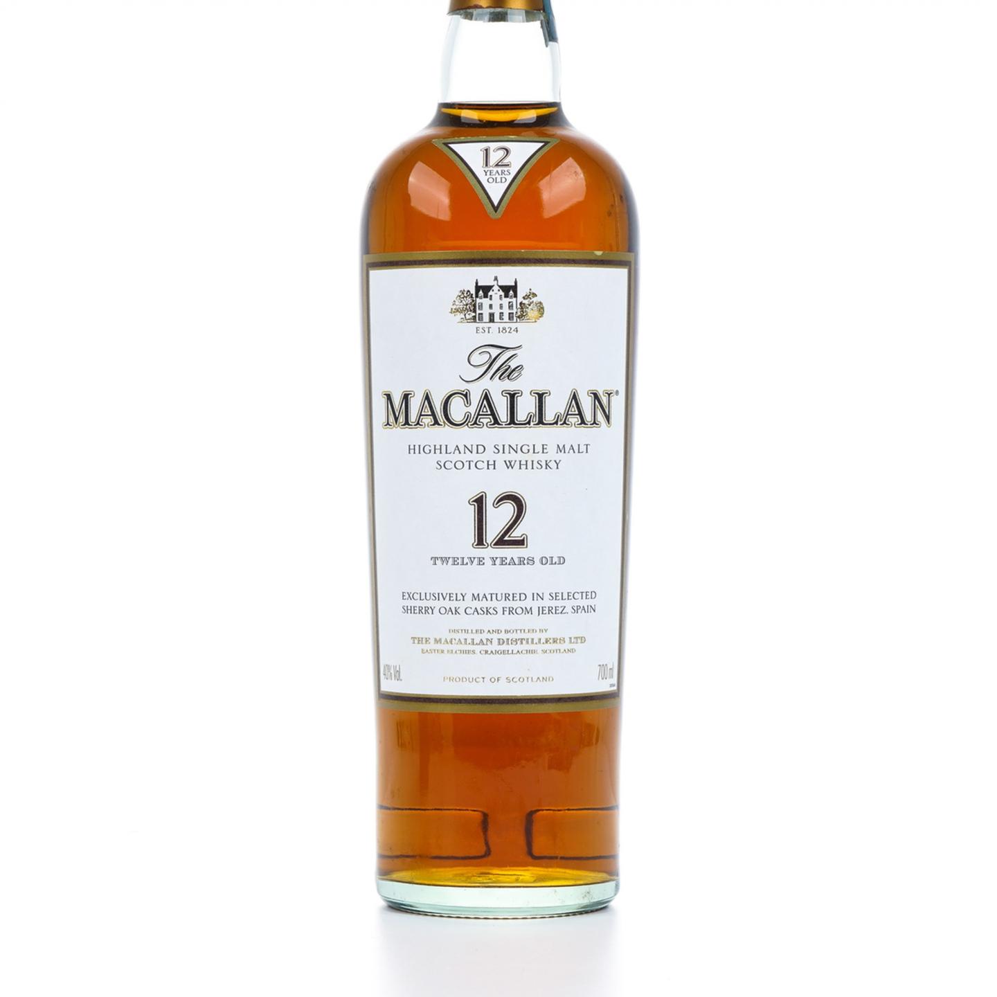 麦卡伦 12年 2014 雪莉桶 行货