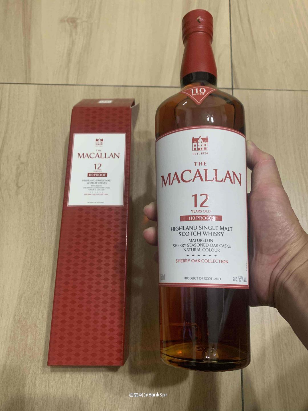 老乡最爱桶强 Macallan 12 110 Proof