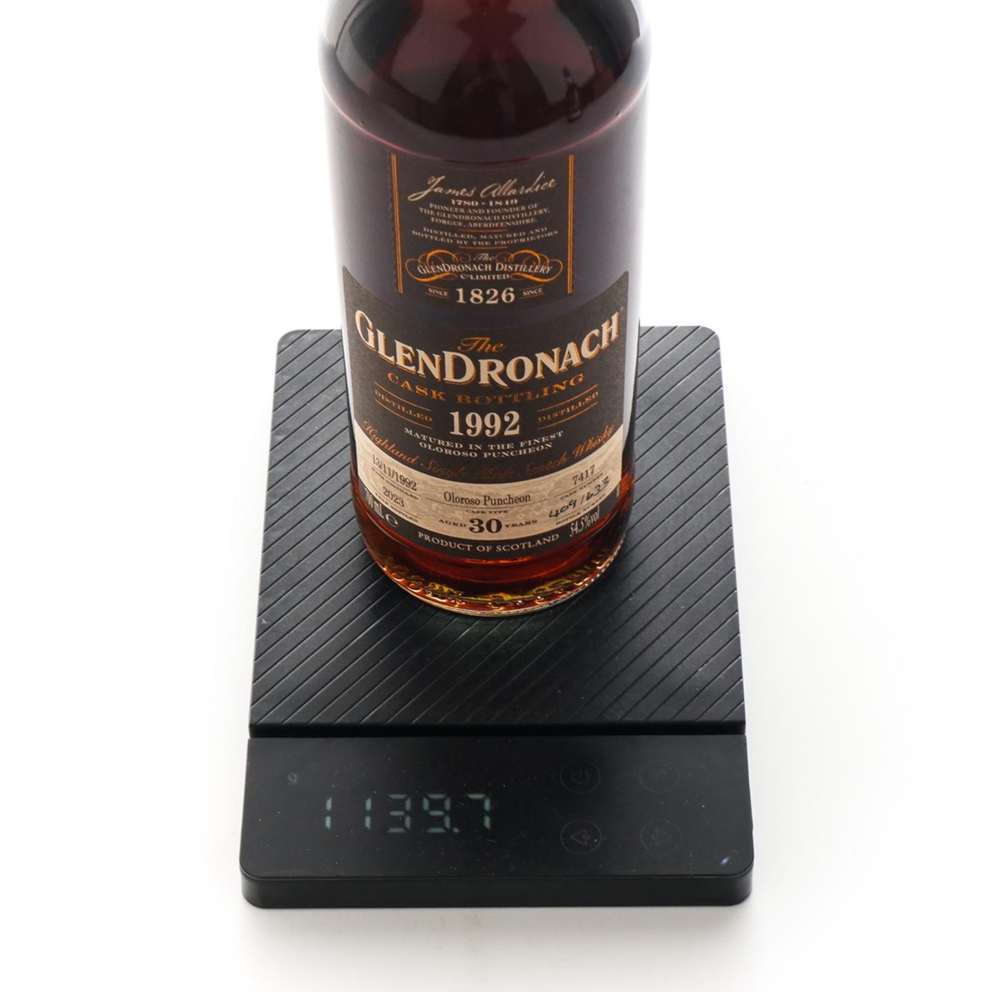 格兰多纳 30年 1992-2023 雪莉桶#7417 Cask Bottling 非原盒